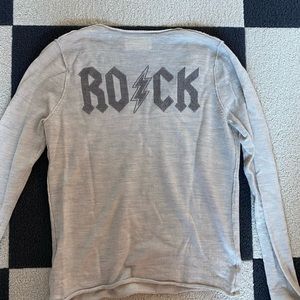 Zadig & Voltaire 100% Wool Beige Sweater